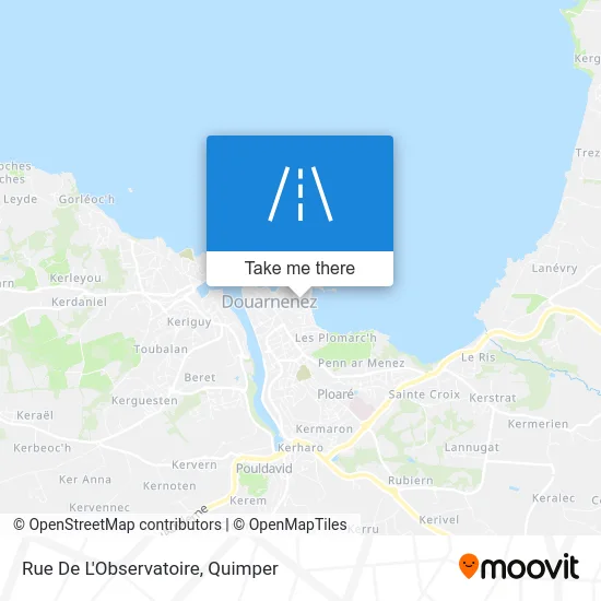 Rue De L'Observatoire map