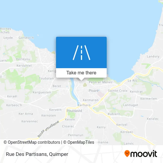 Rue Des Partisans map