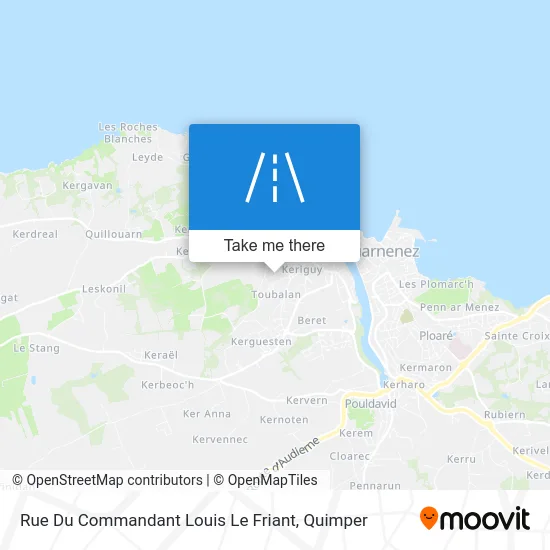 Rue Du Commandant Louis Le Friant map