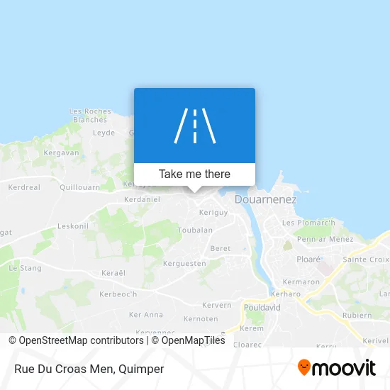 Mapa Rue Du Croas Men