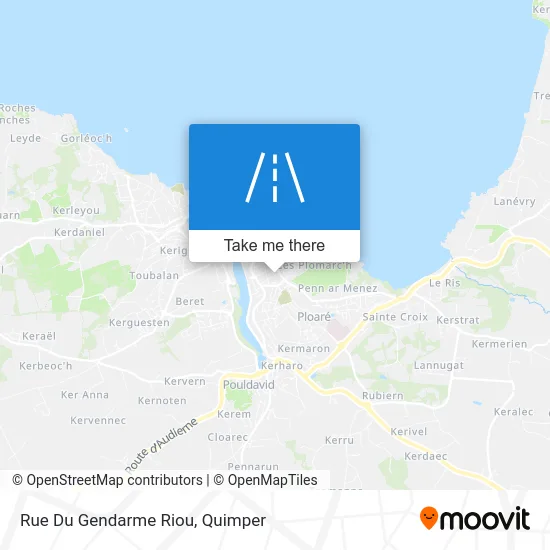 Rue Du Gendarme Riou map