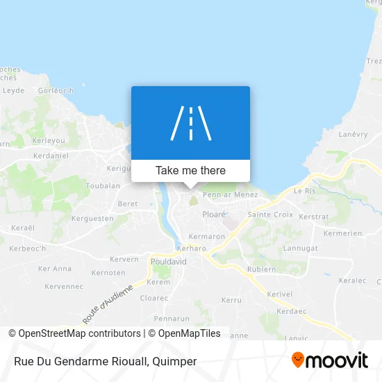 Rue Du Gendarme Riouall map
