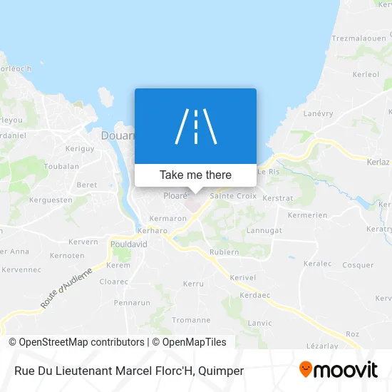 Rue Du Lieutenant Marcel Florc'H map