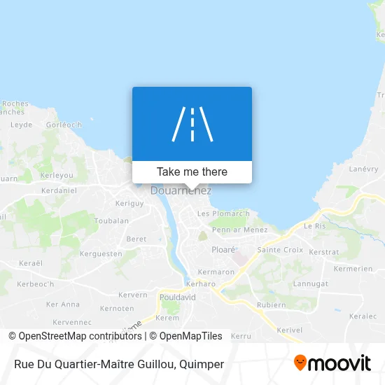 Rue Du Quartier-Maître Guillou map