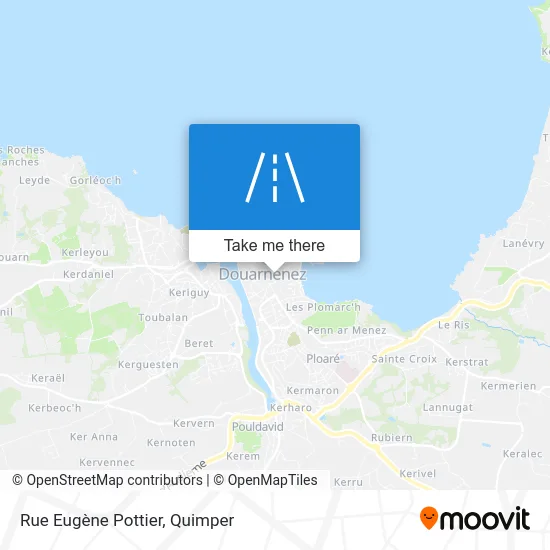 Rue Eugène Pottier map