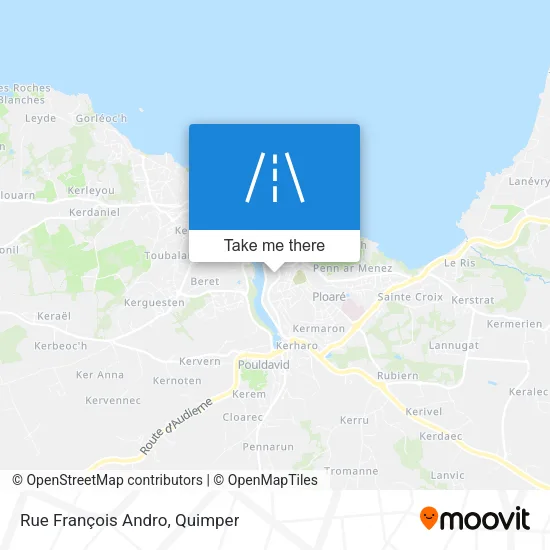 Rue François Andro map