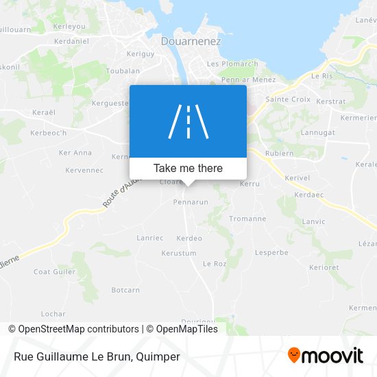 Rue Guillaume Le Brun map