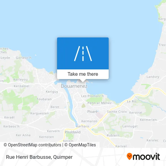 Rue Henri Barbusse map