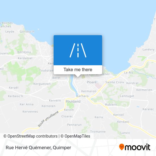 Rue Hervé Quémener map