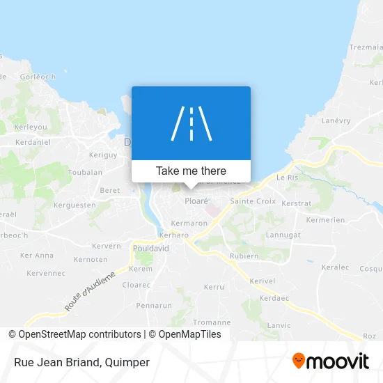 Rue Jean Briand map