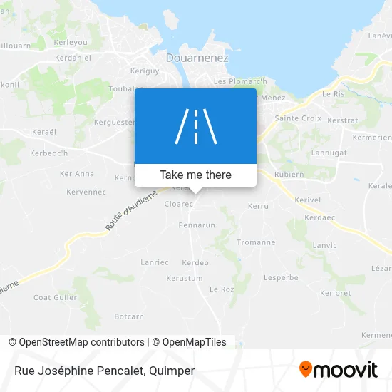 Rue Joséphine Pencalet map