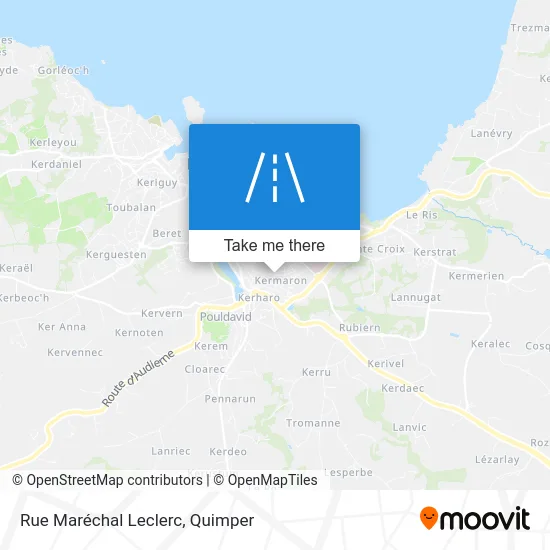 Rue Maréchal Leclerc map