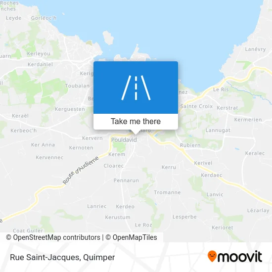 Mapa Rue Saint-Jacques