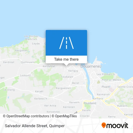 Rue Salvador Allende map