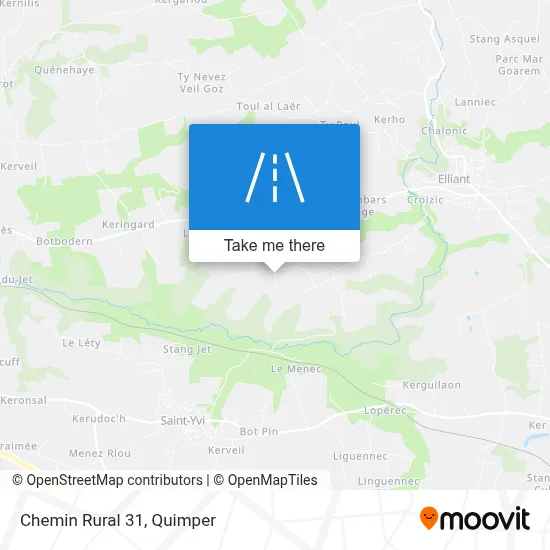Chemin Rural 31 map