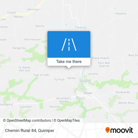 Chemin Rural 84 map