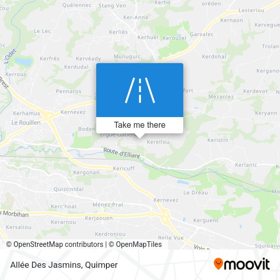 Allée Des Jasmins map