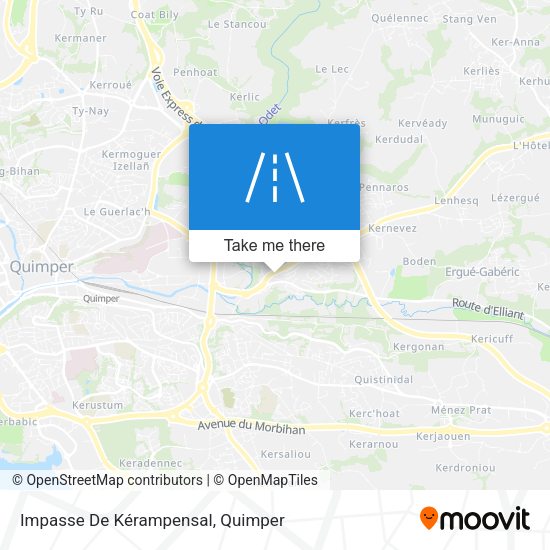 Impasse De Kérampensal map