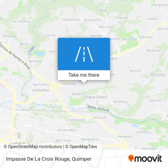Impasse De La Croix Rouge map