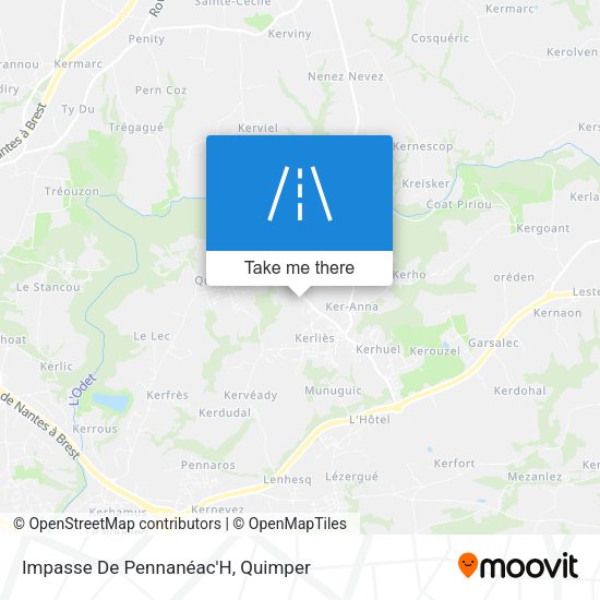 Impasse De Pennanéac'H map