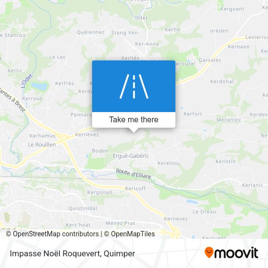 Impasse Noël Roquevert map