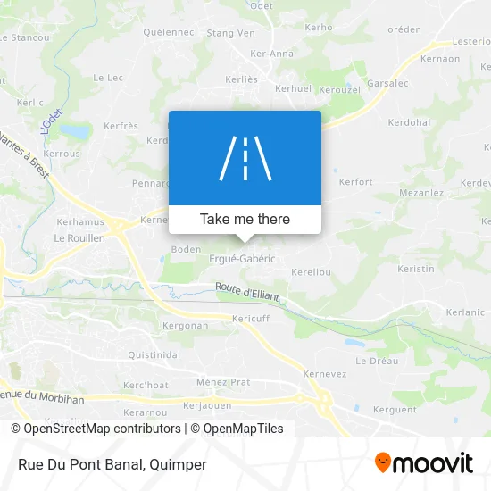 Rue Du Pont Banal map