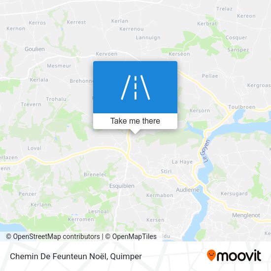 Chemin De Feunteun Noël map