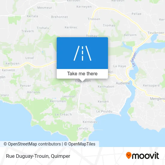 Rue Duguay-Trouin map