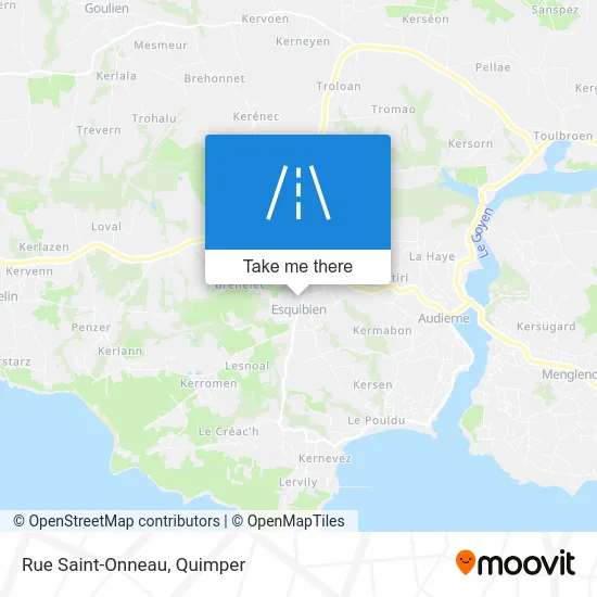 Rue Saint-Onneau map