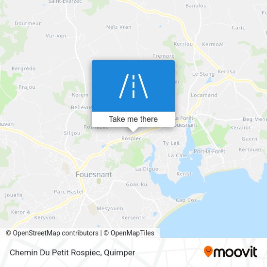 Chemin Du Petit Rospiec map