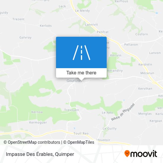 Impasse Des Érables map