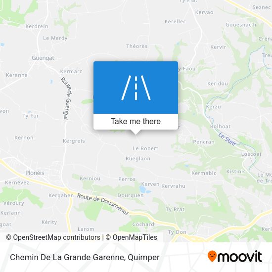 Chemin De La Grande Garenne map