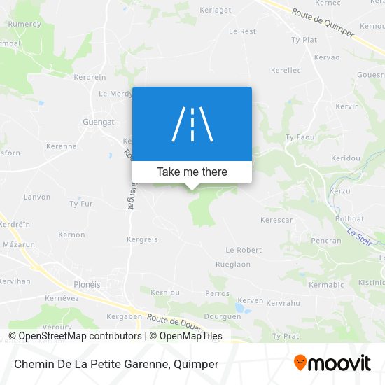 Chemin De La Petite Garenne map