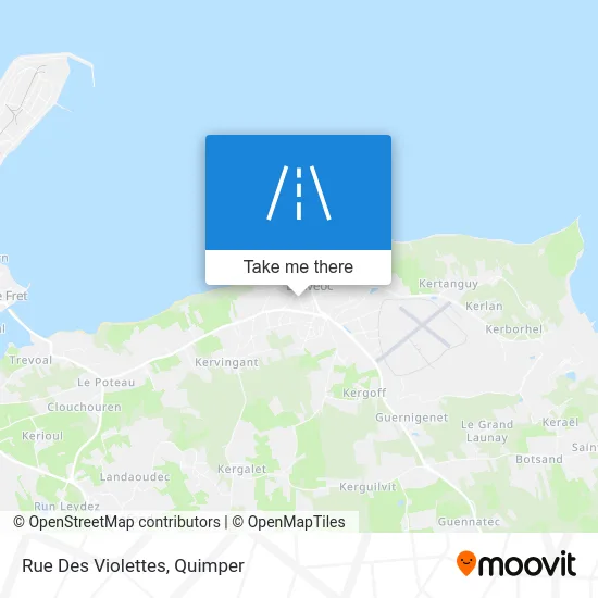 Rue Des Violettes map