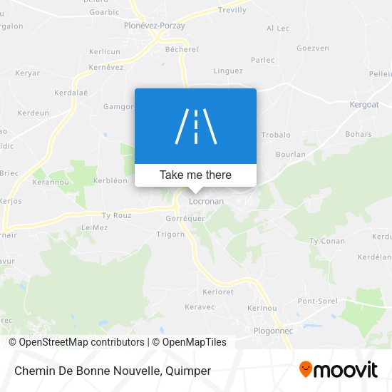 Chemin De Bonne Nouvelle map
