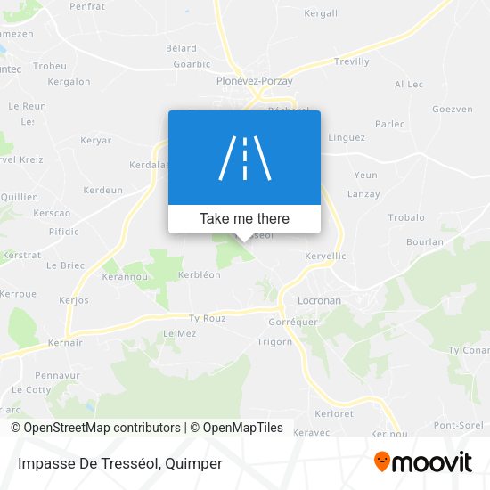 Impasse De Tresséol map