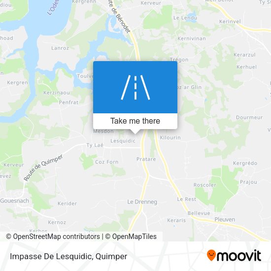 Impasse De Lesquidic map