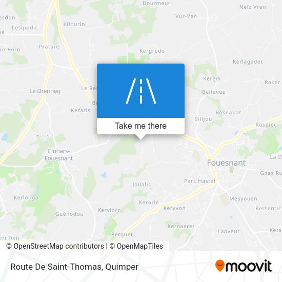 Route De Saint-Thomas map