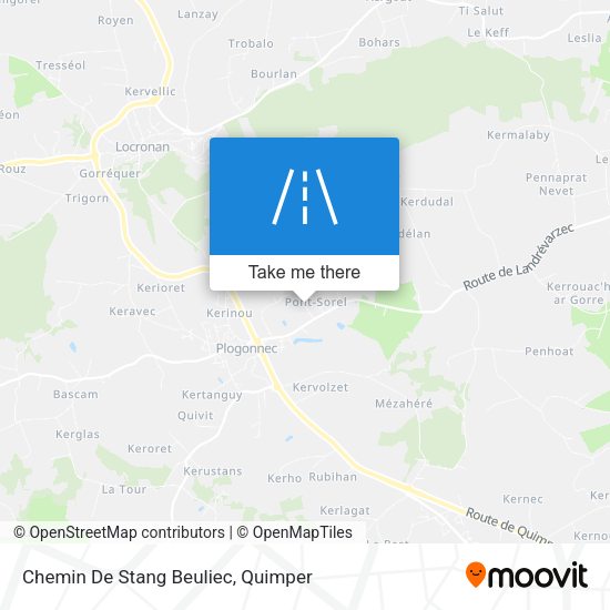 Chemin De Stang Beuliec map