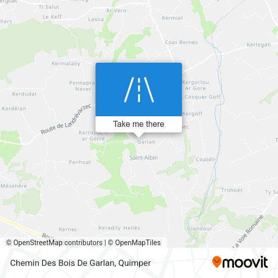 Chemin Des Bois De Garlan map