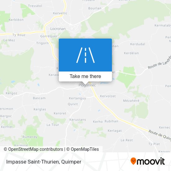 Impasse Saint-Thurien map