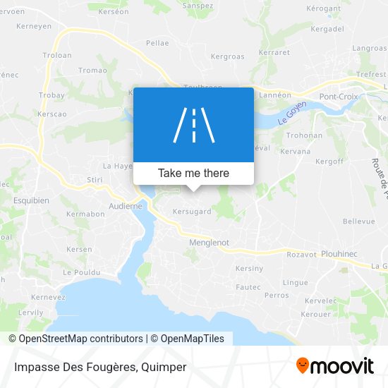 Impasse Des Fougères map