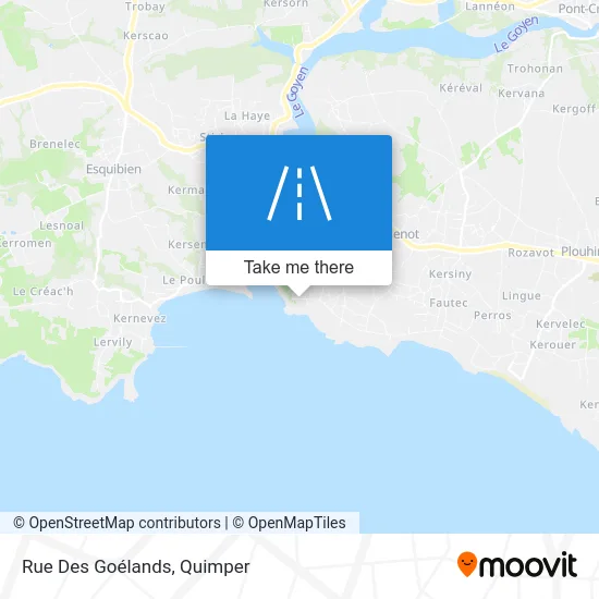 Rue Des Goélands map