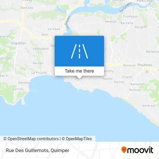 Rue Des Guillemots map