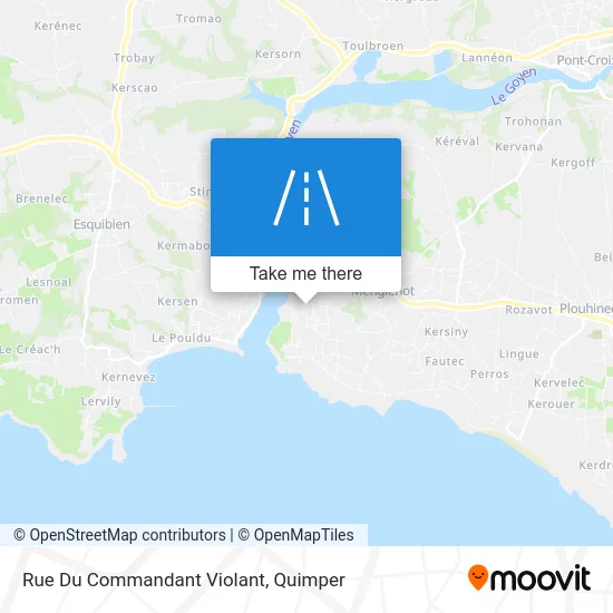 Mapa Rue Du Commandant Violant