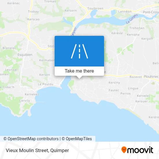 Rue Du Vieux Moulin map