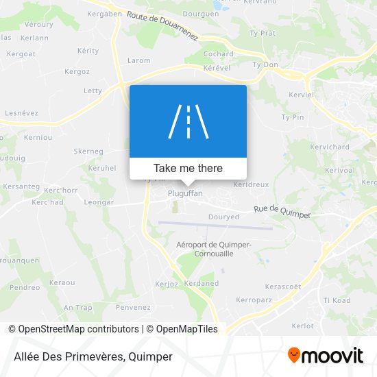 Allée Des Primevères map