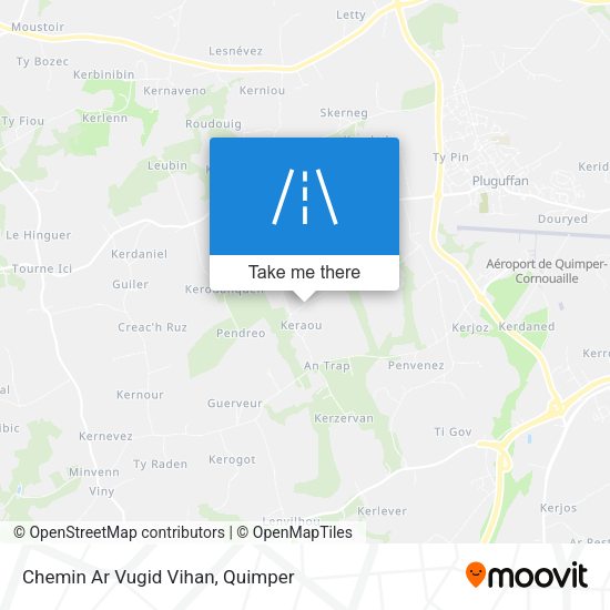 Chemin Ar Vugid Vihan map