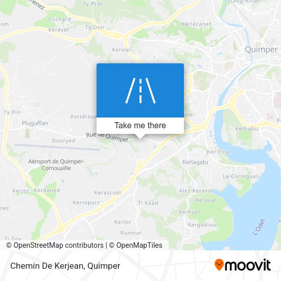 Chemin De Kerjean map