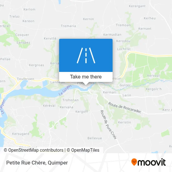 Petite Rue Chère map